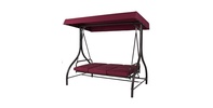 Outdoor Patio Deck Porch Canopy Swing with Cushions