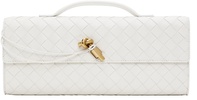 White Andiamo Clutch
