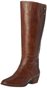 Dr. Scholl's Shoes womens Brilliance Wide Calf Riding Boot