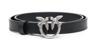 Black 'Love Berry' belt with logo buckle