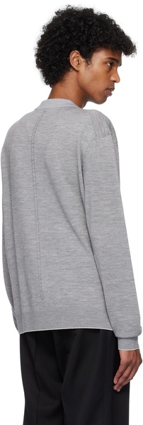 Gray 'The Tricot knit' Sweater