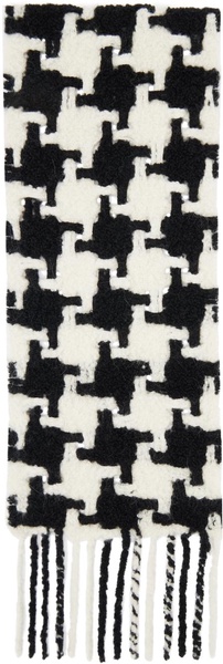Acne Studios Vadik Houndstooth Scarf