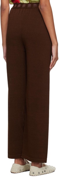 Brown Johnny Knit Trousers