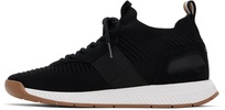 Black Knitted Sneakers