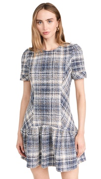 Shoshanna Women's Eleanor Tweed Mini Dress