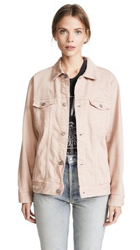 AG Adriano Goldschmied Women's Easy Ridged Twill Nancy Jacket