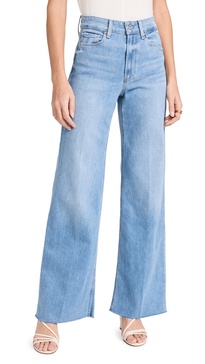 PAIGE Women's Anessa 31" Jeans with Raw Hem