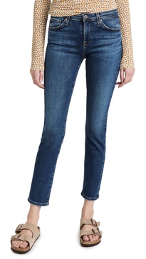 AG Adriano Goldschmied Women's Prima Mid Rise Cigarette Ankle Jean