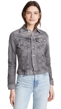 AG Adriano Goldschmied Women's Robyn Fitted Denim Jacket