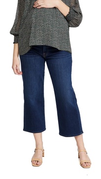 7 For All Mankind Women's Maternity Cropped Jeans