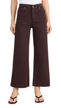 AG Adriano Goldschmied Women's Saige Wide Leg Crop Jeans
