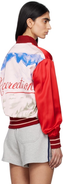 Red & Pink Postcard Rally Jacket