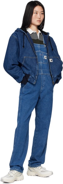 Blue OG Active Denim Bomber Jacket