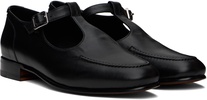 Black School Monkstraps