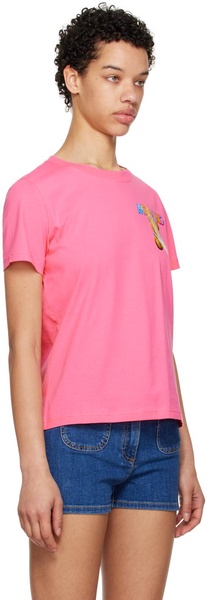 Pink Little Inflatable Teddy Bear T-Shirt