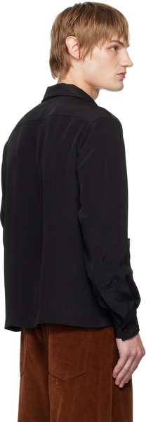 Black Trillium Long Sleeve Shirt