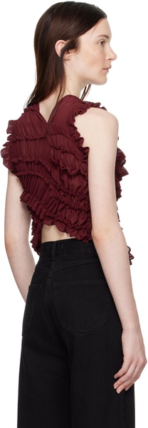 SSENSE Exclusive Burgundy Vera Blouse