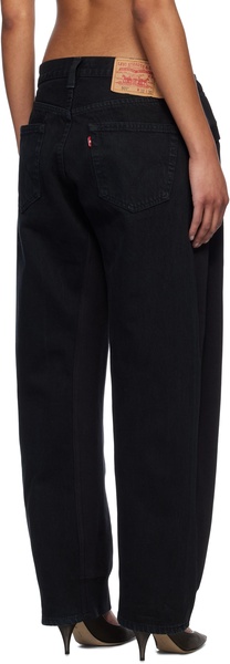Black Overjogging Jeans