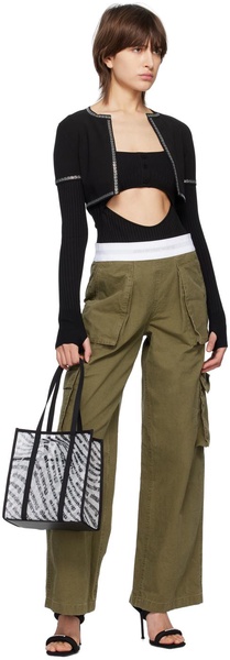 Alexander Wang Mid Rise Cargo Rave Pants