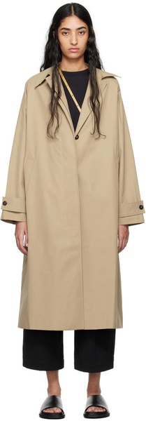 Tan Holin Trench Coat