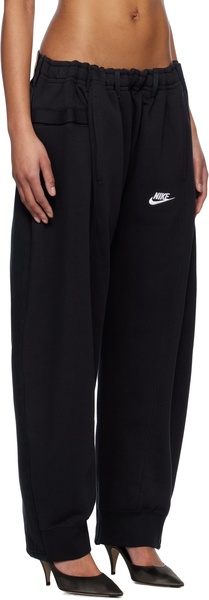Black Overjogging Jeans