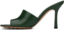 Green Stretch Mules