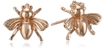 Amazon Essentials Sterling Silver Bumblebee Stud Earrings , (previously Amazon Collection)