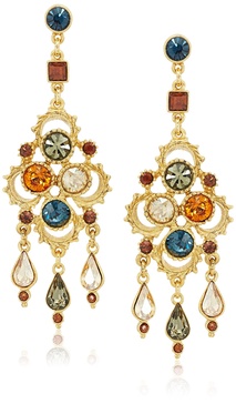 Ben-Amun Arabian Nights Collection Swarovski Crystal Gold Plated New York Fashion Jewelry