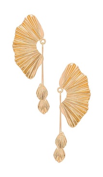 x REVOLVE Fan Drop Earrings