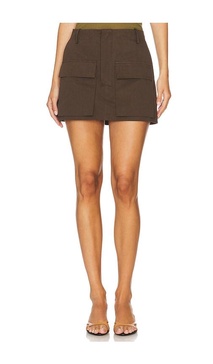 Cargo Pocket Mini Skirt