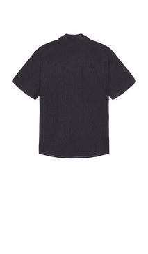 Western Seersucker Short Sleeve Shirt