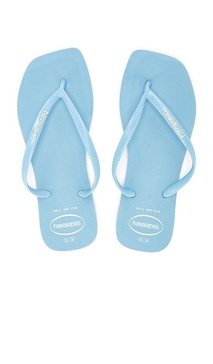 Slim Square Logo Flip Flop