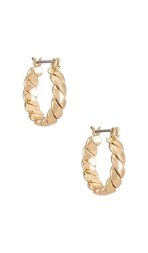 Twist Hoop Earrings