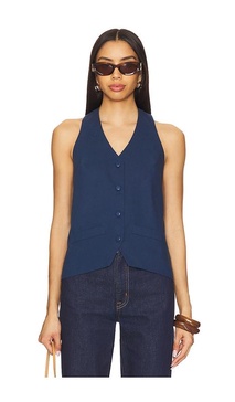 Rhae Open Back Vest