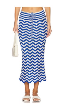 x REVOLVE Mira Midi Skirt