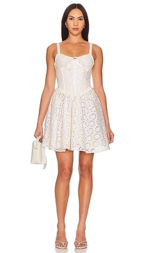 X Revolve Spring Mini Dress