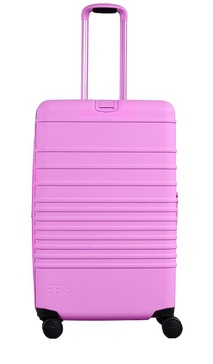 Medium Check-in Roller in Berry