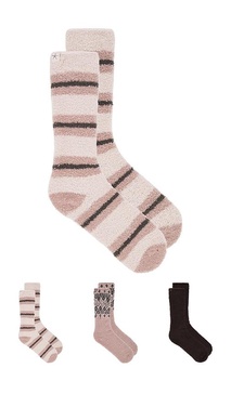 x REVOLVE CozyChic 3 Pair Winter Sock Set
