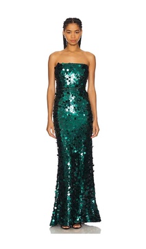 Farah Strapless Gown