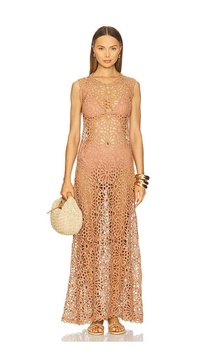 Sleeveless Swing Maxi Dress