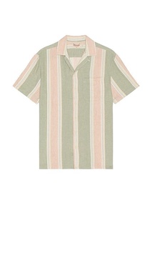 Short Sleeve Hemp Blend Camp Shirt