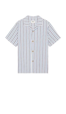 Vacation Stripe Short Sleeve Shirt
