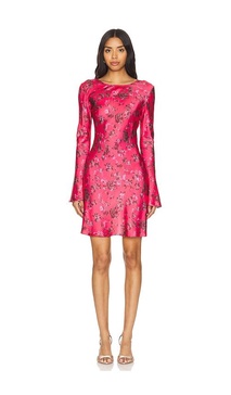 ROBE MINI EN SATIN