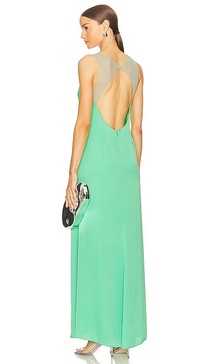 Sleeveless Cut Out Gown