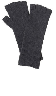 CozyChic Lite Fingerless Gloves In Carbon