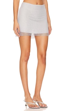 Crystal Mini Skirt