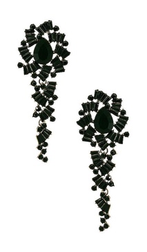 Black Diamond Earring