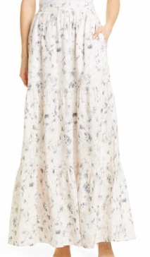 nori skirt in aegean floral