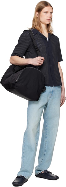 Black Polished Hardware Holdall Duffle Bag