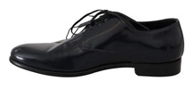 dolce & gabbana elegant   leather derby dress men's shoes